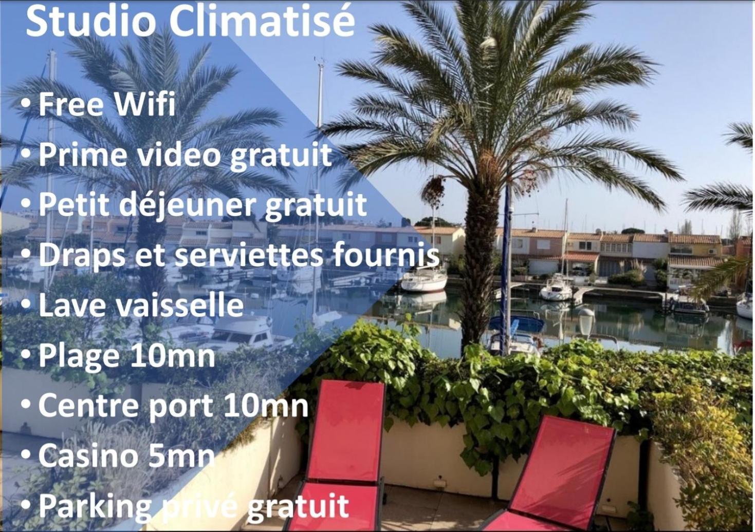 Cap Capistol Studio Avec Terrasse, Vue Port แอกด์ ภายนอก รูปภาพ